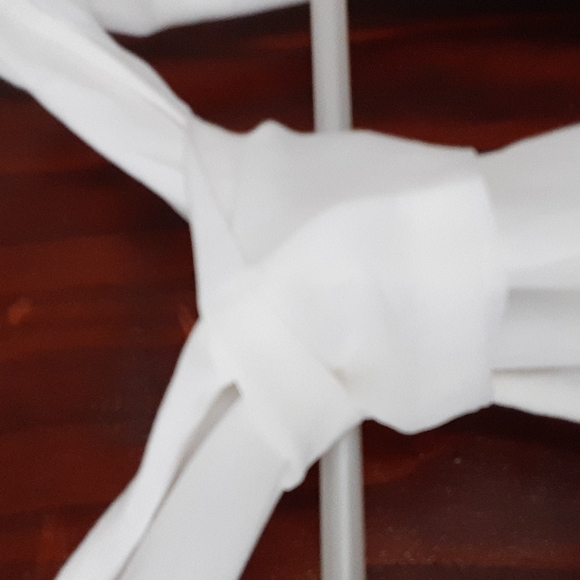 Greylin beaded chiffon top with racer back sz medium pit 19 inches sz M - Picture 5 of 6